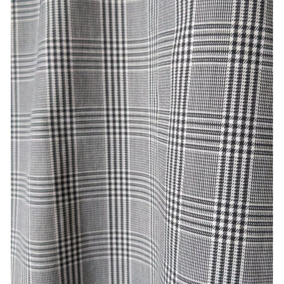 Eddie Bauer Men's Shirt Gray Tall Wrinkle Resistant Button Down Plaid Cotton L - Picture 5 of 10